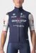 Castelli Gilet sans manches Rain or Shine Hommes Bleu - Quick-Step Alpha Vinyl PERFETTO ROS VEST BELGIAN BLUE-XXL