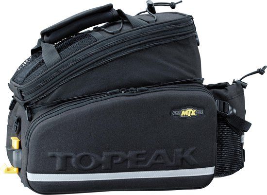 Topeak MTX Trunk Bag DX - Zwart - 12L - Achter - Enkele fietstas