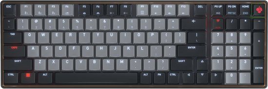 CHERRY KW 550 MX LP Toetsenbord Thuis/Werk USB + Bluetooth QZERTY Amerikaans Engels Zwart