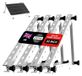Supports pour panneaux solaires, 22 pouces, aluminium, 2 pièces, réglables