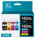 Epson jeu de cartouches couleur 102, multipack pour Epson EcoTank (4 pièces)