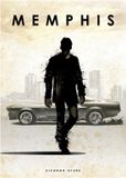 Merkloos / Sans marque CAR LEGEND - Magnetic Metal Poster 45X32 - Memphis