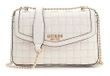 GUESS Schoudertas Sandy Convertible Xbody Flap Bag Cream White crème