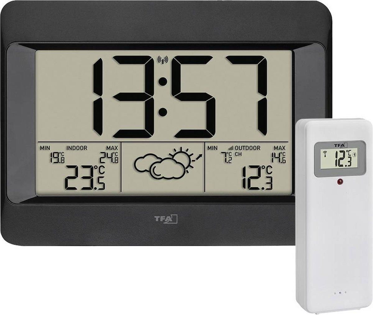 TFA ZENO 35.1163.01 Draadloos weerstation