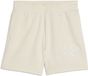 Puma Ess Script 5'' Kurze Sporthose Beige S Damen
