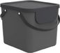 Rotho Albula Afvalbak / Opberger 40L Rechthoekig Gerecycled plastic Antraciet