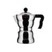 Alessi AAM33/6 Moka espresso coffee machine aus Aluminiumguss black, 6 Tasse