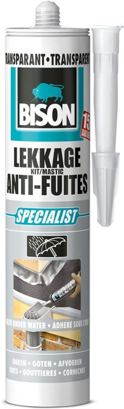 Bison Lekkagekit - 300 ml - Transparant