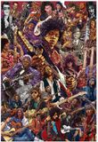 Grupo Your Decoration B.V. Legendary Guitarists Poster 61x91.5cm