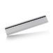 D.RECT 20 cm Aluminium Liniaal met Handvat voor School Kantoor Thuis Zilver