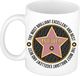 Bellatio Decorations Naam mok Marjolein - wit - Most Brilliant - keramiek - 300 ml - collega beker - cadeau