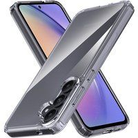 XEPTIO Beschermhoes voor Samsung Galaxy A55 5G Zachte transparante TPU-gelbumper Onzichtbare