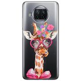 ERT GROUP mobiel telefoonhoesje voor Xiaomi MI 10T LITE/REDMI NOTE 9 PRO 5G origineel en officieel erkend Babaco patroon Giraffe 002, gedeeltelijk bedrukt