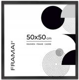 FRAMAI® LUCA GROUP Zwarte Fotolijst 50x50 cm