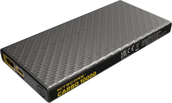 NITECORE CARBO 10000 Powerbank, 10.000 mAh