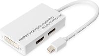 Digitus DB-340509-002-W video kabel adapter 0,2 m Mini DisplayPort DVI-D Wit