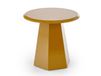 Icecat table d'appoint design jaune moutarde