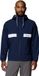 Columbia Spire Valley™ Hooded Windbreaker Veste d'extérieur Hommes - Collegiate Navy, White