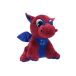 CyP Brands FC Barcelona pluche figuur, draak, 25 cm, blauwgrana, officieel product