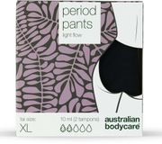 Australian Bodycare Menstruatieonderbroeken Zwart Effen Vrouwen 2XL