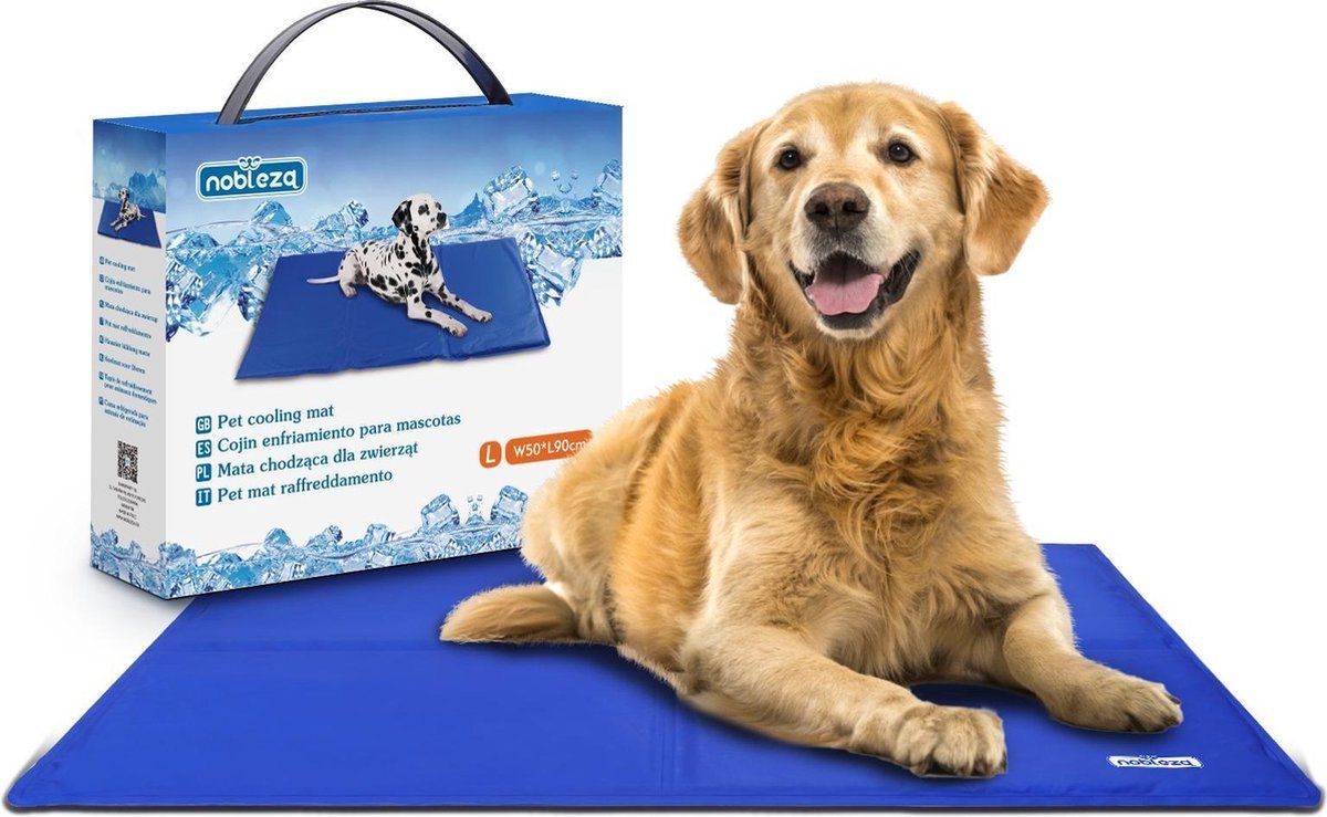 Nobleza 027651 Koelmat - 50x90 cm - L - Blauw