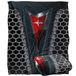Pontiac Deken, 152 x 127 cm, rood embleem, Silky Touch, superzachte plaid