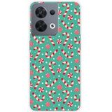 1001 coques Oppo Bedrukt siliconen hoesje compatibel met Oppo Reno 8 5G sucre d orge