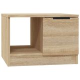VidaXL Salontafel 50x50x36 cm Sonoma Eiken