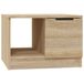 VidaXL Salontafel 50x50x36 cm Sonoma Eiken