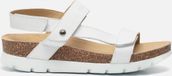Panama Jack Selma B5 Sandalen wit Leer - Dames - Maat 41