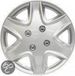 Carpoint Wieldoppenset - 14 Barcelona - Zilver