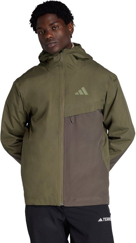 Adidas Terrex Terrex Multi 2 Layer Climaproof Regenjack - Heren - Groen - XL