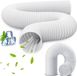 150 mm PVC-riolering buis - flexibele ventilatiebuis - airconditioningslang
