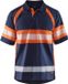 Blakläder Blaklader UV-Poloshirt High Vis Klasse 1 3338-1051 - Marineblauw/Oranje - XXL