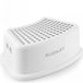 BUDDLEY Marchepied Enfants - Blanc + Gris