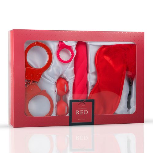 LoveBoxxx - I Love Red Couples Box - Rubber