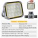 StarTech Zonne-energie lamp - LED-schijnwerper - Zonder PIR-sensor - Werkt op zonne-energie - IP65 waterdicht - Dimbaar - Aluminium - Geschikt voor wandmontage, tuin en terras