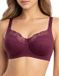 MILENKA - softcup beugelloze BH - bordeaux - maat 80G