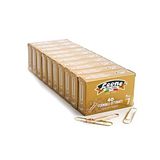 400 Leone Dell'Era 400 stuks messing sluitingen nr. 7, 75 mm, 10 dozen à 40 stuks, Made in Italy