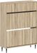 vidaXL Armoire à chaussures ZWOLLE 78 x 24 x 103 cm Bois traité Chêne Sonoma