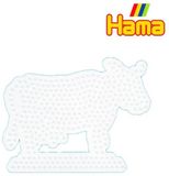 Hama strijkkralen grondplaat - Koe
