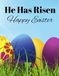 He Has Risen! Happy Easter!!: “A Bunny-Filled Easter Coloring Book Celebrating He Is Risen” “Bunnies, Blessings, and the Joy of Easter” “Cute Bunnies ... “Happy Bunnies Celebrating Easter Joy”