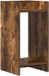 vidaXL Plantenstandaard gerookt eiken 30 x 30 x 60 cm bewerkt hout