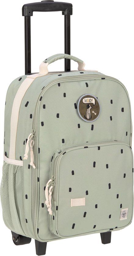 Lässig Reiskoffer Trolley Happy Prints - Light olive - Handbagage - 22L