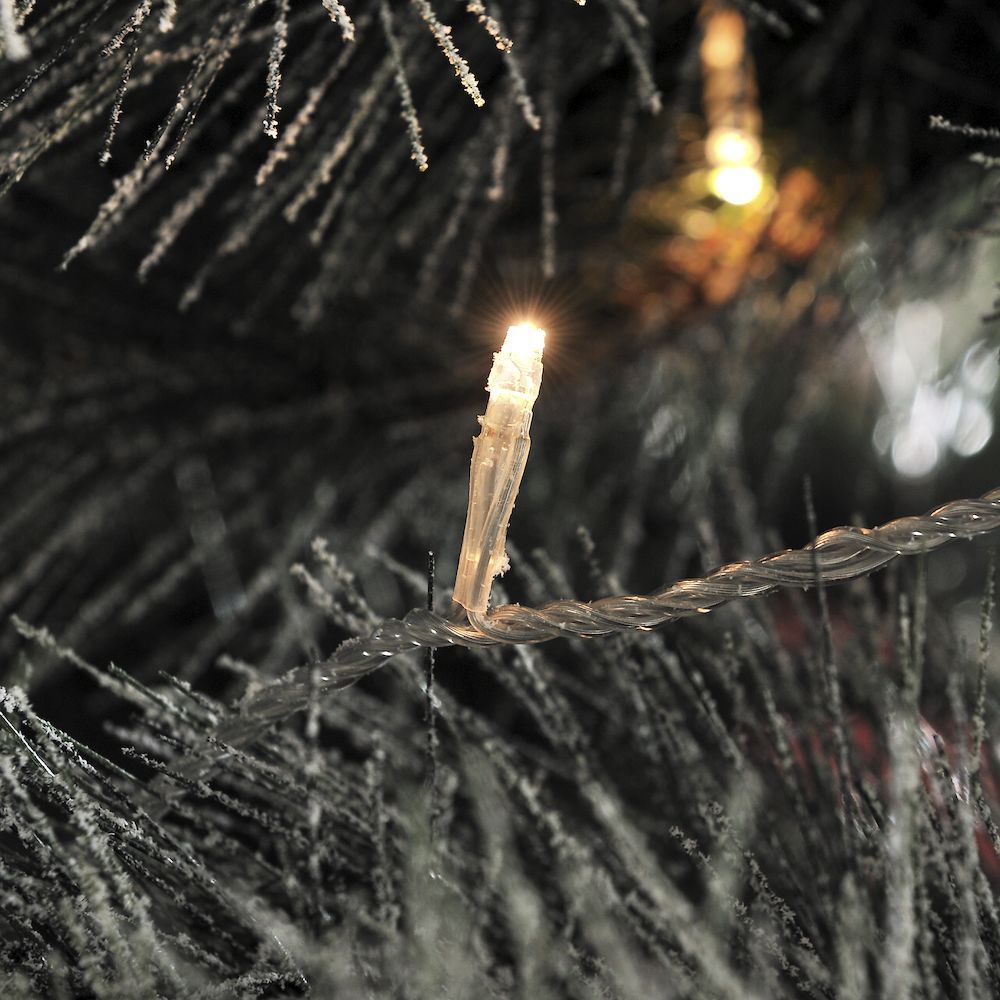Konstsmide 3613-103 Micro-lichtketting - 200 LED - Warmwit - Transparant