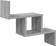 vidaXL Wandplank Grijs Sonoma 48 x 15 x 42 cm Bewerkt hout