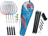 bigbuy Home Badmintonracket Multicolor Metaal 4 stuk(s)