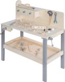 Roba Werkbank Junior 73 X 41 X 55 Cm Hout Naturel/grijs