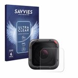 Savvies Screenprotector voor GoPro Hero 5 Session Lens (Behuizing) - Folie Beschermfolie transparant 6 Stuks