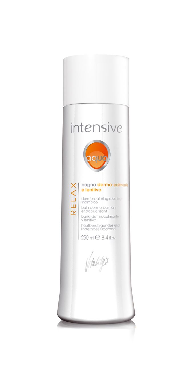 Vitality Intensive Aqua Dermo-calming Soothing Shampoo 250ml - For Sensitive Hair